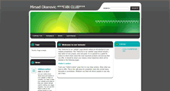 Desktop Screenshot of mirsad-okanovic-fan-club.webnode.com