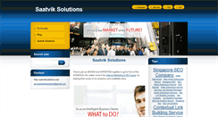 Desktop Screenshot of http-saatviksolutions-net.webnode.com