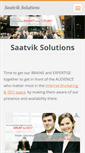 Mobile Screenshot of http-saatviksolutions-net.webnode.com