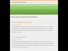 Tablet Screenshot of cure4psoriasis.webnode.com