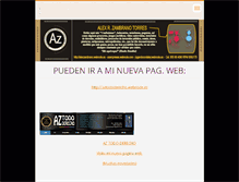 Tablet Screenshot of alexzambrano.webnode.es