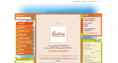 Desktop Screenshot of feste-per-bambini-soiree.webnode.it