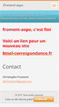 Mobile Screenshot of froment-aepo.webnode.fr
