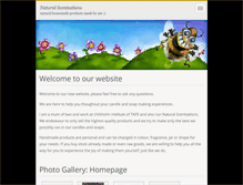 Tablet Screenshot of naturalscentsations.webnode.com