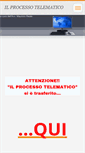 Mobile Screenshot of ilprocessotelematico.webnode.it