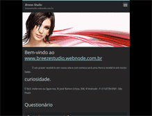 Tablet Screenshot of breezestudio.webnode.com.br