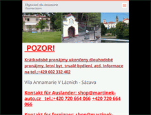 Tablet Screenshot of annamarie.webnode.cz