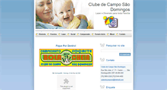 Desktop Screenshot of clubedecamposd.webnode.com.br