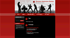 Desktop Screenshot of goosescrazyworld.webnode.com