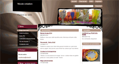 Desktop Screenshot of nicolecreation.webnode.fr