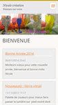 Mobile Screenshot of nicolecreation.webnode.fr