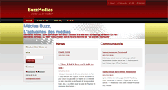 Desktop Screenshot of mediasbuzz.webnode.fr