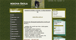 Desktop Screenshot of nikova-skola.webnode.cz