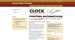 Desktop Screenshot of clockgiltec.webnode.com