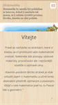 Mobile Screenshot of matematika-zsstribrnicka.webnode.cz
