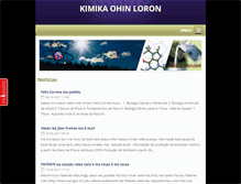 Tablet Screenshot of kimika.webnode.pt