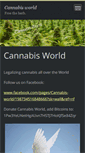 Mobile Screenshot of cannabisworld.webnode.com