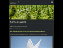 Tablet Screenshot of cannabisworld.webnode.com