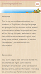 Mobile Screenshot of learningenglish-eso.webnode.es