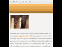 Tablet Screenshot of malepenisenhancement.webnode.com