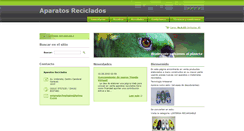 Desktop Screenshot of aparatosreciclados.webnode.es