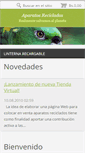 Mobile Screenshot of aparatosreciclados.webnode.es