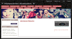 Desktop Screenshot of adolescenteatualizado.webnode.com.br