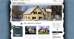 Desktop Screenshot of apartmanysedlonov.webnode.cz
