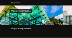 Desktop Screenshot of pietro-design.webnode.sk