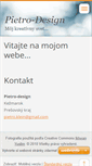 Mobile Screenshot of pietro-design.webnode.sk