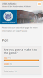Mobile Screenshot of nhsathletics.webnode.com