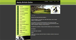 Desktop Screenshot of manlyexiles.webnode.com