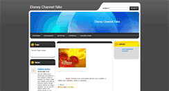 Desktop Screenshot of disneyfake.webnode.com