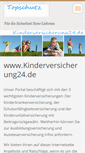 Mobile Screenshot of kinderversicherung.webnode.com