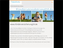 Tablet Screenshot of kinderversicherung.webnode.com