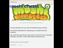 Tablet Screenshot of moshicheats.webnode.com