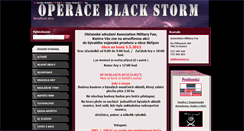 Desktop Screenshot of operaceblackstorm.webnode.cz