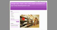 Desktop Screenshot of liquorstoredesign.webnode.com