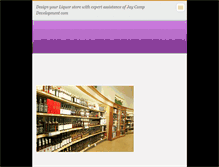 Tablet Screenshot of liquorstoredesign.webnode.com