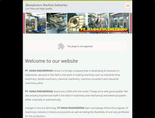 Tablet Screenshot of hana-engineering.webnode.com