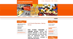 Desktop Screenshot of lmeventosespeciales.webnode.es