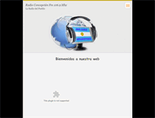 Tablet Screenshot of fmradioconcepcion.webnode.es