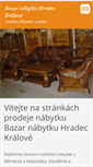 Mobile Screenshot of bazarnabytkuhradeckralove.webnode.cz