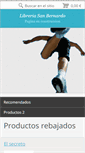 Mobile Screenshot of libreriasanbernardo.webnode.es