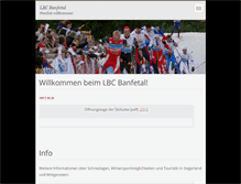 Tablet Screenshot of lbc.webnode.com