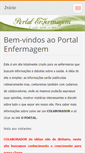 Mobile Screenshot of portalenfermagem.webnode.com