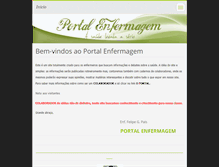 Tablet Screenshot of portalenfermagem.webnode.com