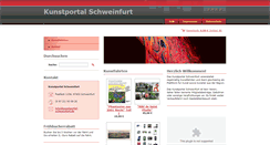 Desktop Screenshot of kunstportal.webnode.com