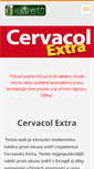 Mobile Screenshot of cervacol-extra.webnode.cz