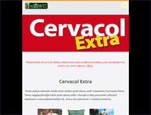 Tablet Screenshot of cervacol-extra.webnode.cz